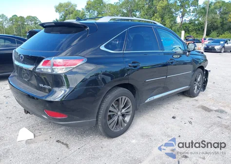 2013 Lexus Rx 450H из США, поврежденный, VIN JTJBC1BA3D2051477